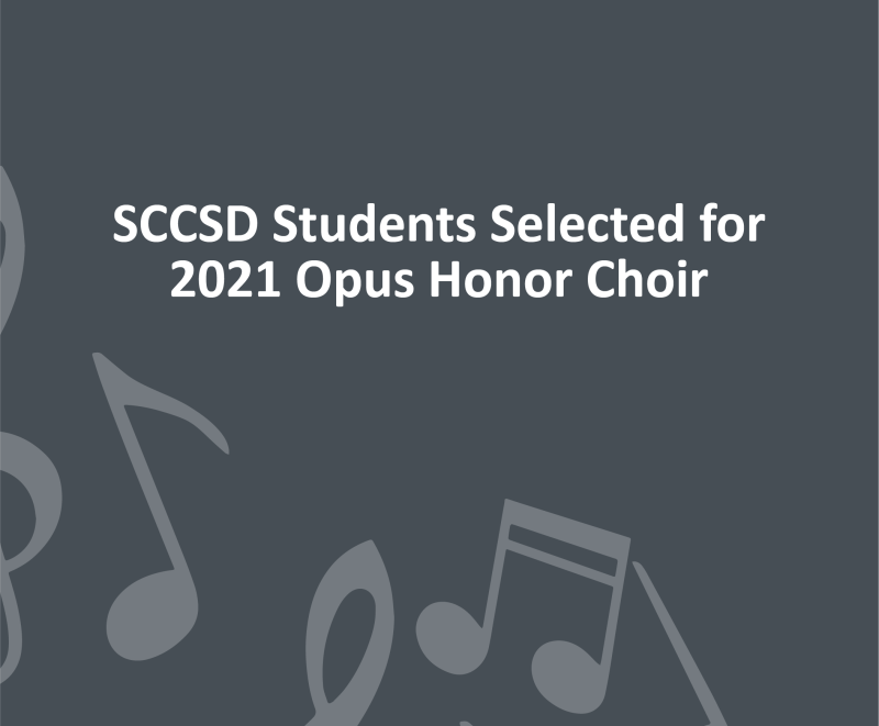 SCCSD Students Selected for 2021 Opus Honor Choir Sioux City