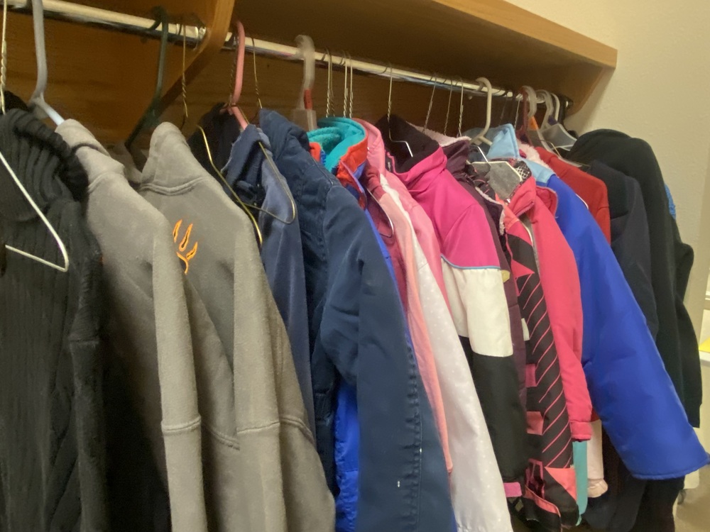 Coats Donated for Clothes the Gap Fundraiser 