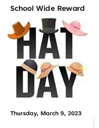 Hat Day tomorrow 